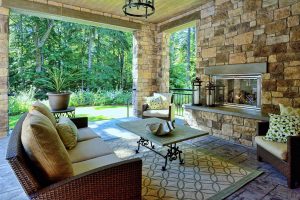 Design Guild Homes. Wooded Highlands custom built home.